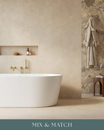 Picture of Canvas Powder Concrete Effect Porcelain Tiles