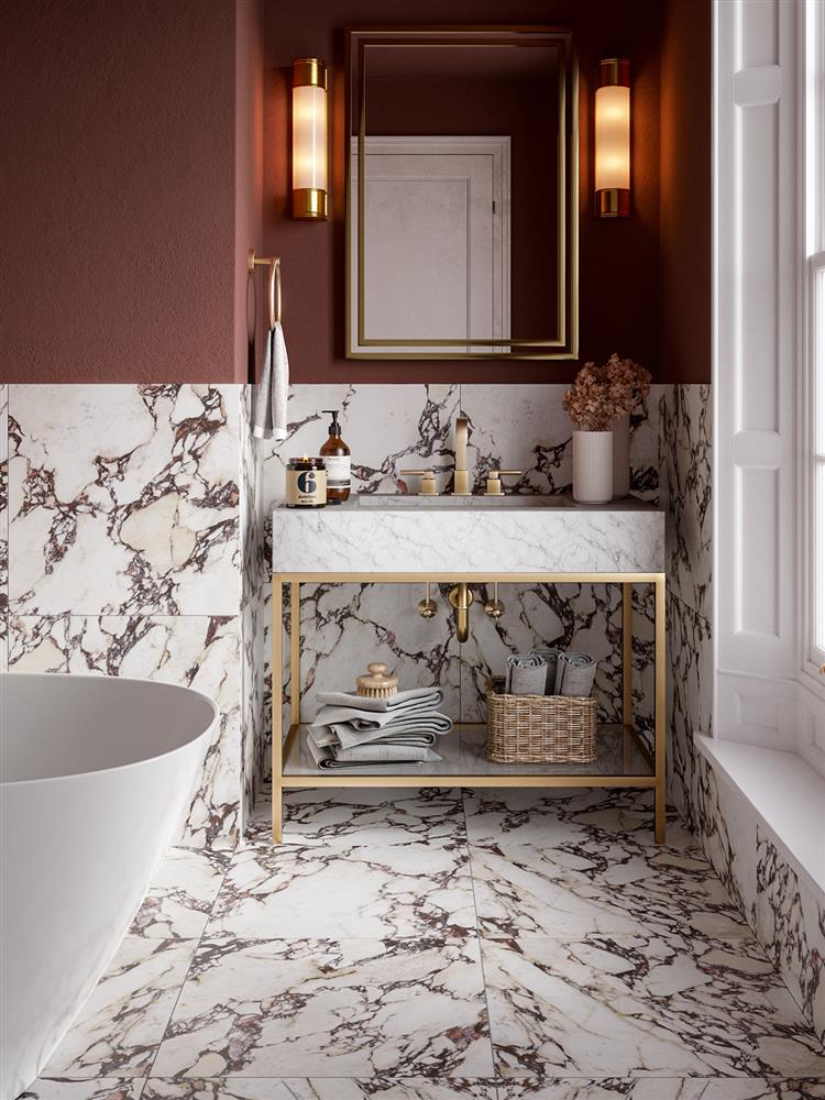 Marble Tile Bathroom Ideas | StoneSuperstore