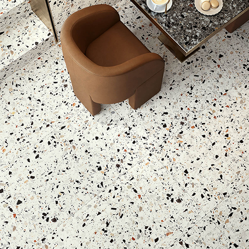 Venezia Bianco porcelain floor tiles
